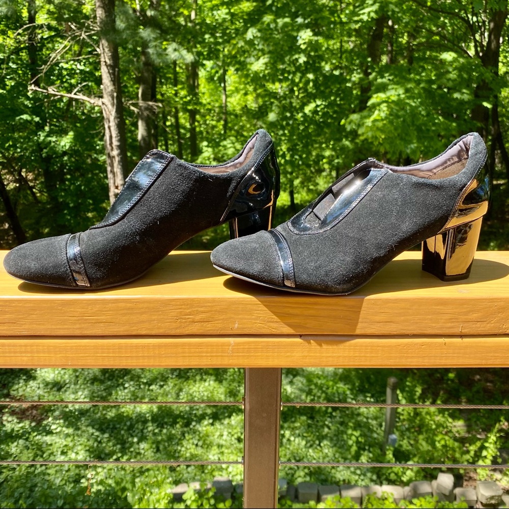 Icomfort black heeled shoes